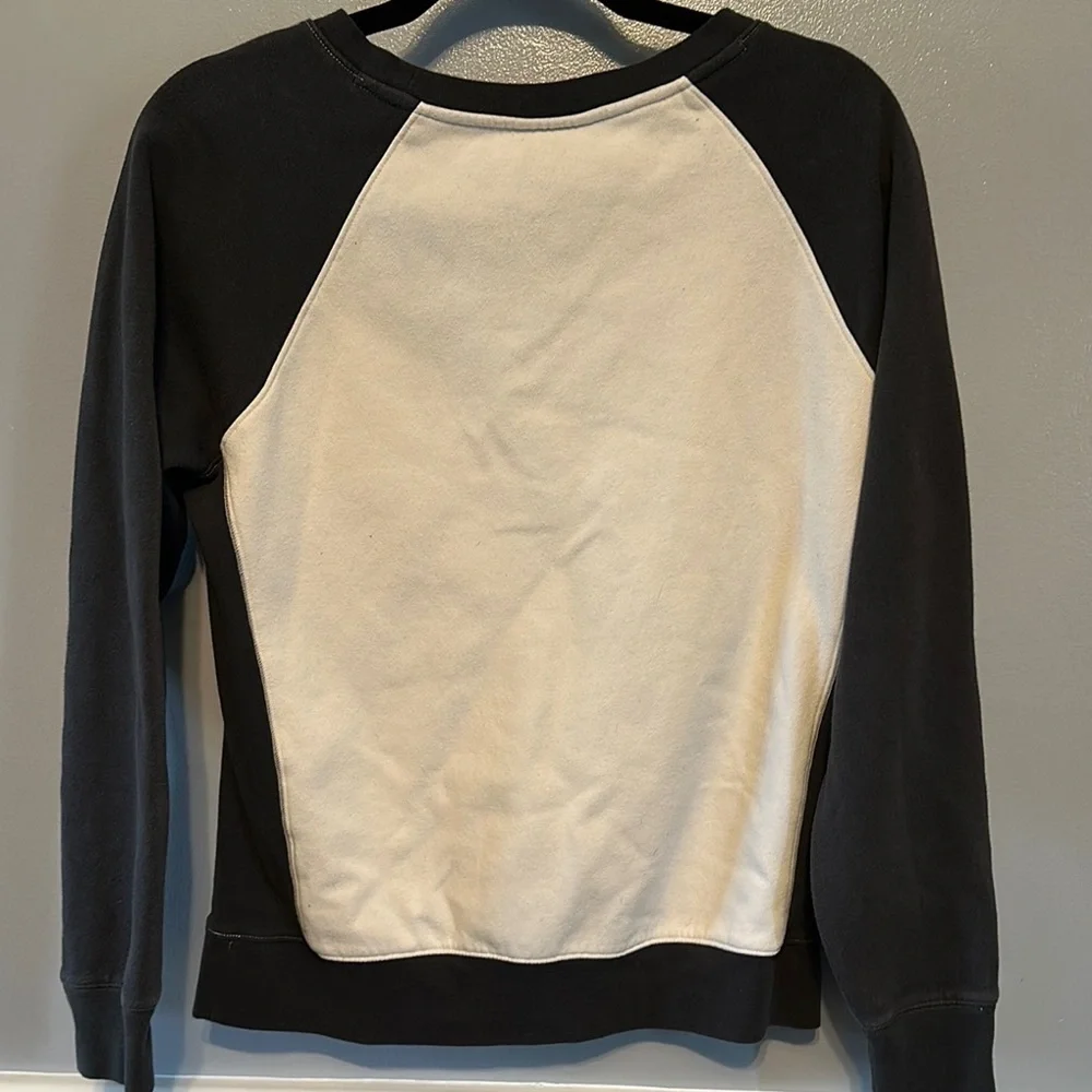 Champion Classic Crewneck Black and Cream Sweater - Picture 3 of 7